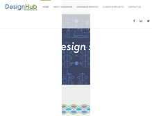 Tablet Screenshot of designhubintl.com